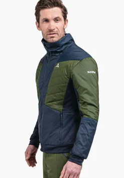 MEN SCHÖFFEL Skiing|Down- / Thermojacket<Insulated jacket with recycled padding blue