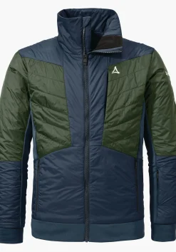 MEN SCHÖFFEL Skiing|Down- / Thermojacket<Insulated jacket with recycled padding blue