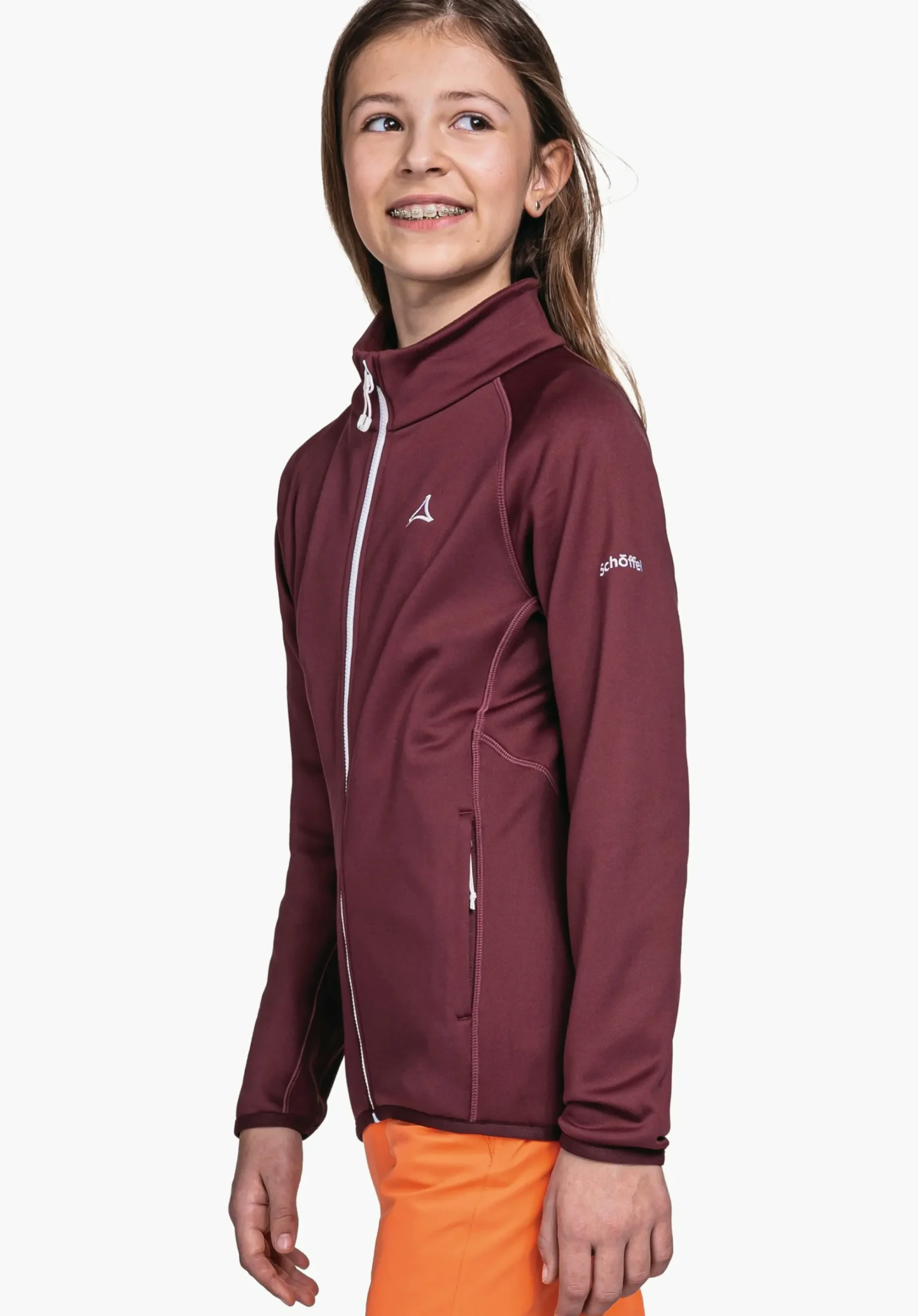 CHILDREN SCHÖFFEL Ski<Kids ski fleece made from recycled material red