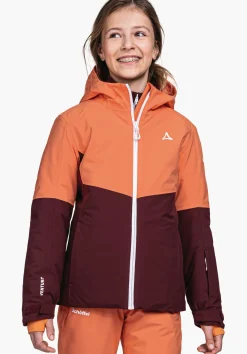 CHILDREN SCHÖFFEL Ski<Kids waterproof and warm ski jacket red