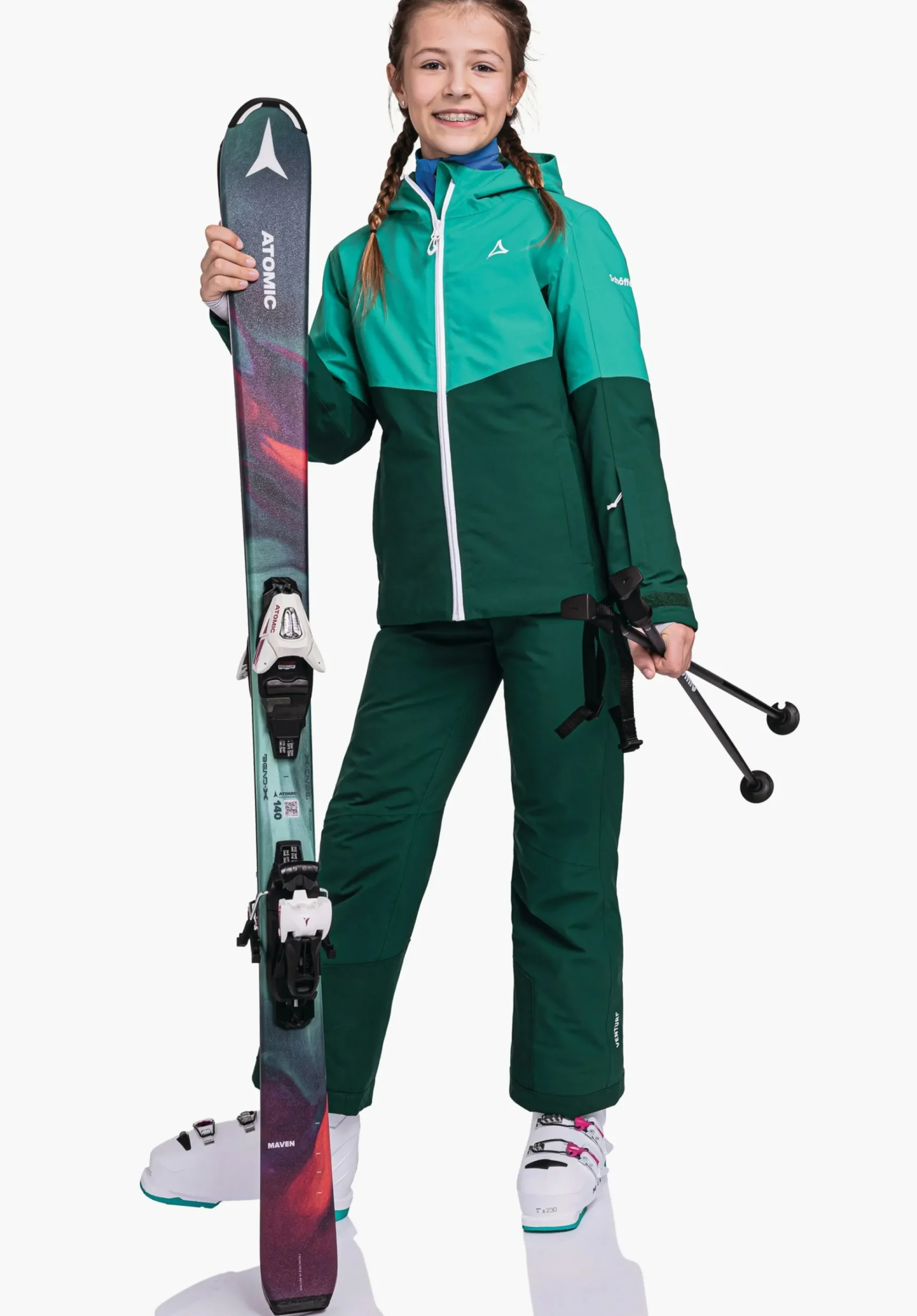 CHILDREN SCHÖFFEL Ski<Kids waterproof and warm ski jacket red