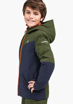 CHILDREN SCHÖFFEL Ski<Kids waterproof and warm ski jacket red