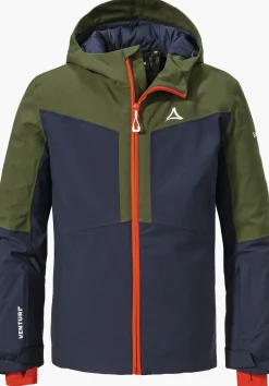 CHILDREN SCHÖFFEL Ski<Kids waterproof and warm ski jacket red