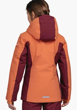 CHILDREN SCHÖFFEL Ski<Kids waterproof and warm ski jacket orange