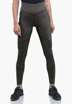 WOMEN SCHÖFFEL Pants Long<Leggings for sport hiking grün