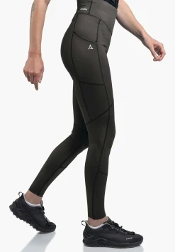 WOMEN SCHÖFFEL Pants Long<Leggings for sport hiking grün