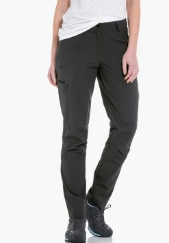 WOMEN SCHÖFFEL Trek & Hike|Pants Long<Light, comfortable summer hiking pants green