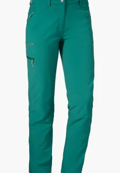 WOMEN SCHÖFFEL Trek & Hike|Pants Long<Light, comfortable summer hiking pants green