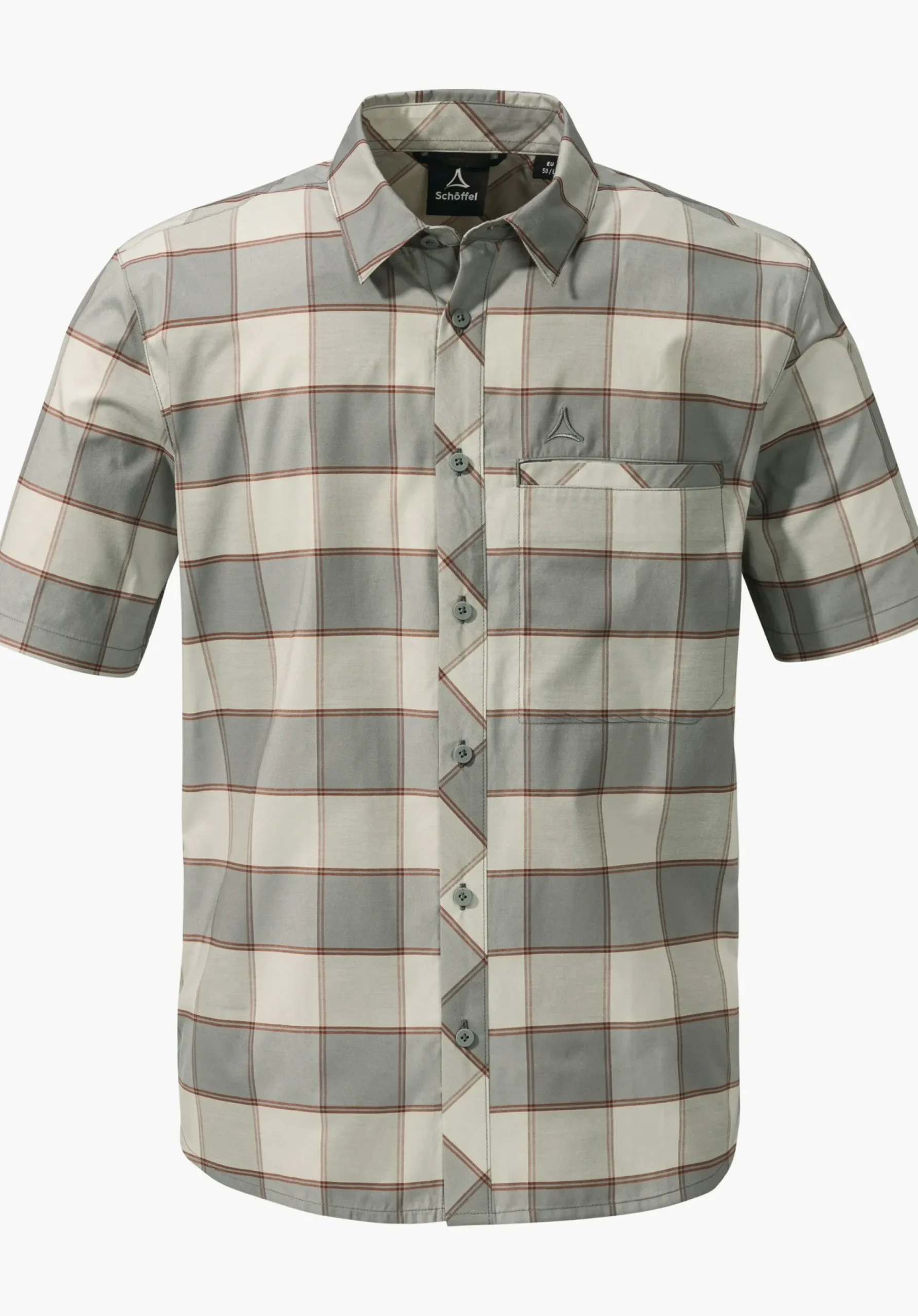 MEN SCHÖFFEL Trek & Hike<Light hiking shirt for summer orange