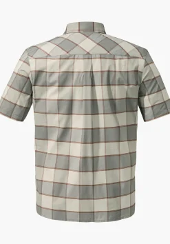 MEN SCHÖFFEL Trek & Hike<Light hiking shirt for summer orange