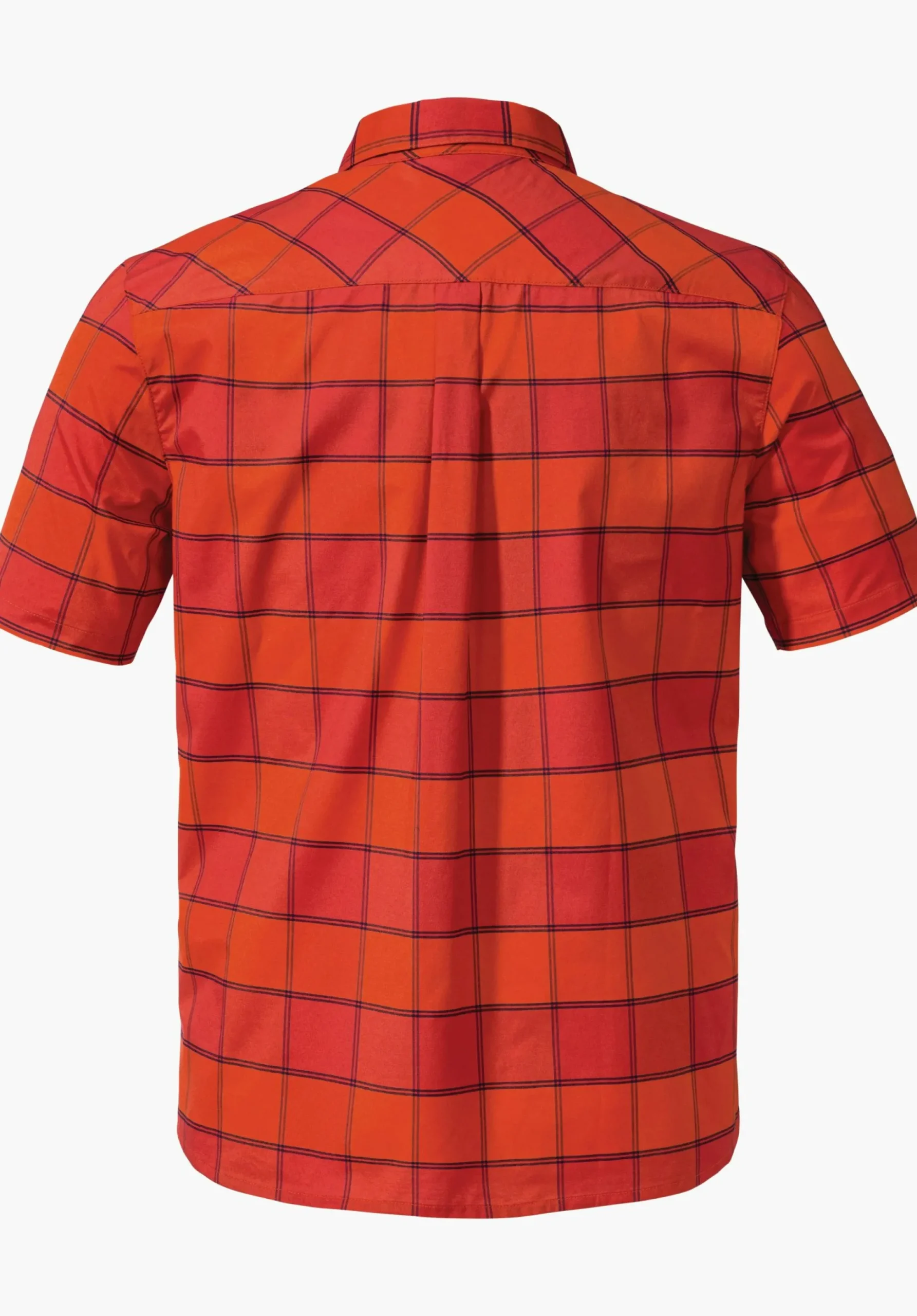 MEN SCHÖFFEL <Light hiking shirt for summer orange