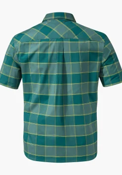 MEN SCHÖFFEL <Light hiking shirt for summer orange