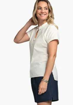 WOMEN SCHÖFFEL Travel/Leisure<Light modern summer blouse white