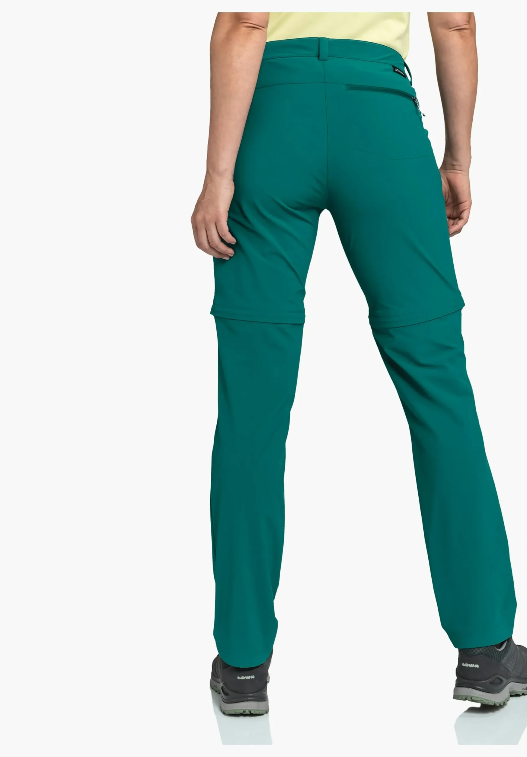 WOMEN SCHÖFFEL Trek & Hike|Pants Zip Off<Light summer pants with zip-off function green