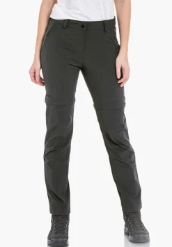 WOMEN SCHÖFFEL Trek & Hike|Pants Zip Off<Light summer pants with zip-off function green
