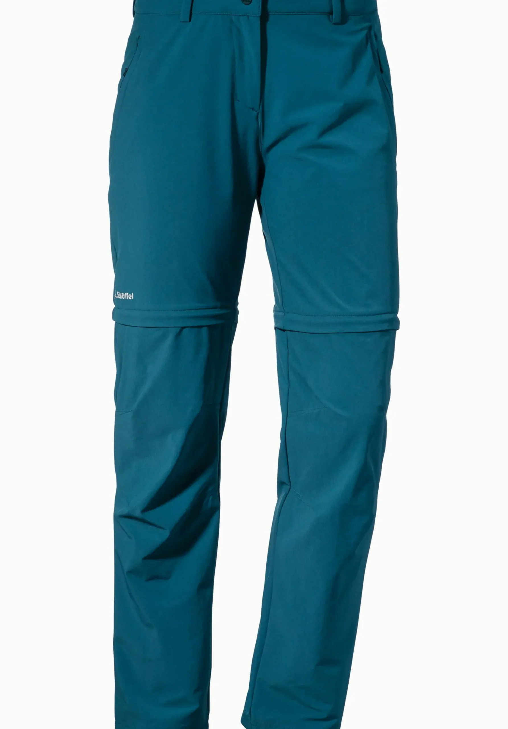 WOMEN SCHÖFFEL Trek & Hike|Pants Zip Off<Light summer pants with zip-off function green