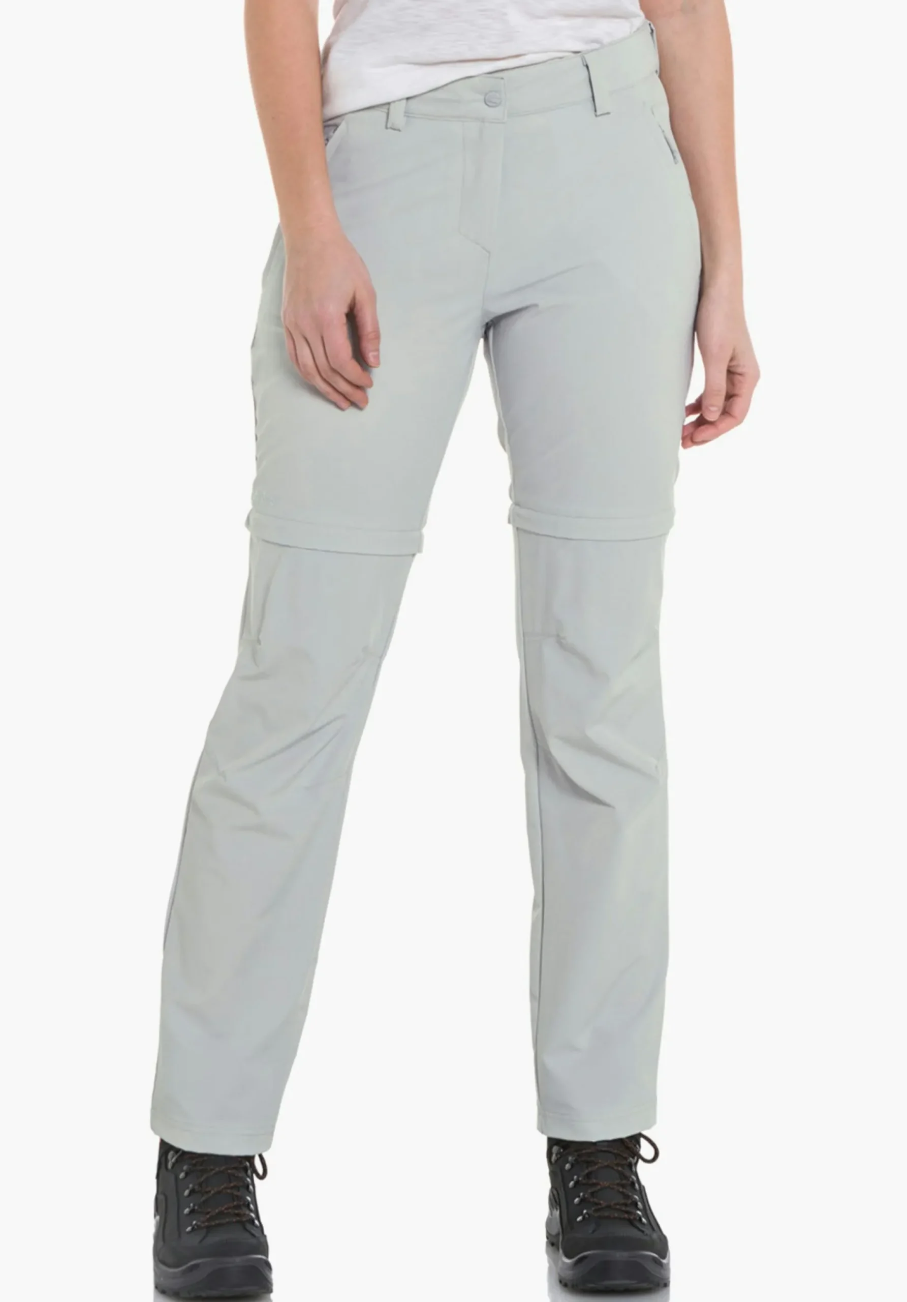 WOMEN SCHÖFFEL Trek & Hike|Pants Zip Off<Light summer pants with zip-off function green