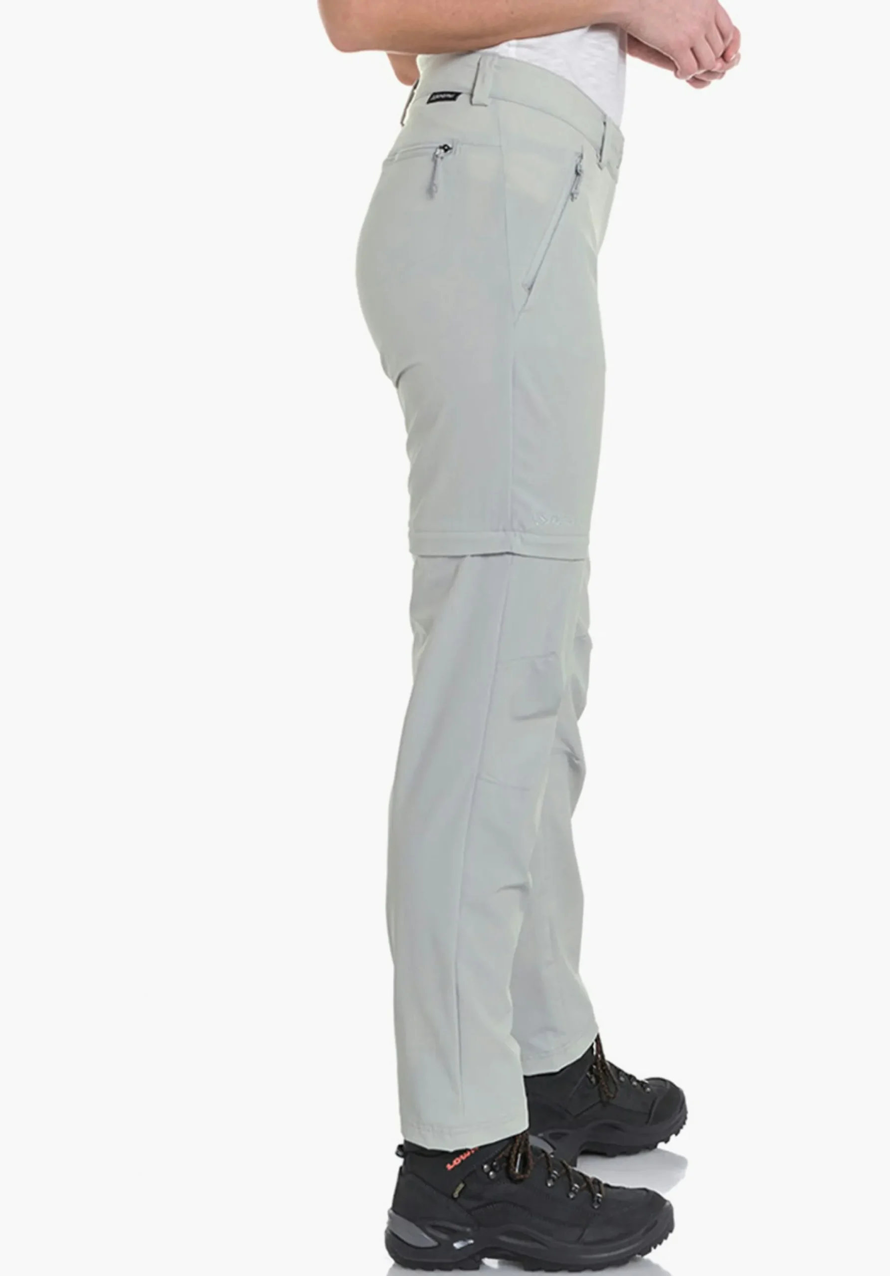 WOMEN SCHÖFFEL Trek & Hike|Pants Zip Off<Light summer pants with zip-off function green