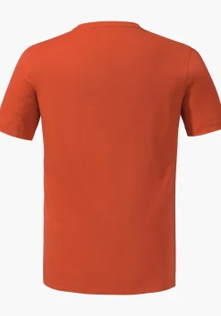 MEN SCHÖFFEL <Lightweight & quick drying t-shirt orange