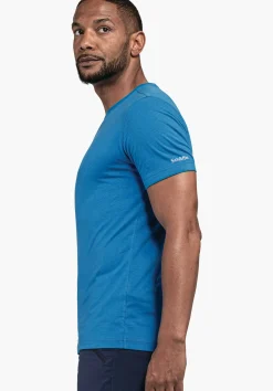 MEN SCHÖFFEL <Lightweight & quick drying t-shirt orange