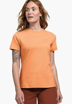 WOMEN SCHÖFFEL <Lightweight & quick drying t-shirt rosa