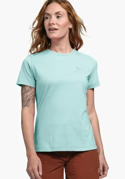 WOMEN SCHÖFFEL <Lightweight & quick drying t-shirt rosa