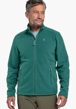 MEN SCHÖFFEL <Lightweight and cozy fleece jacket rot