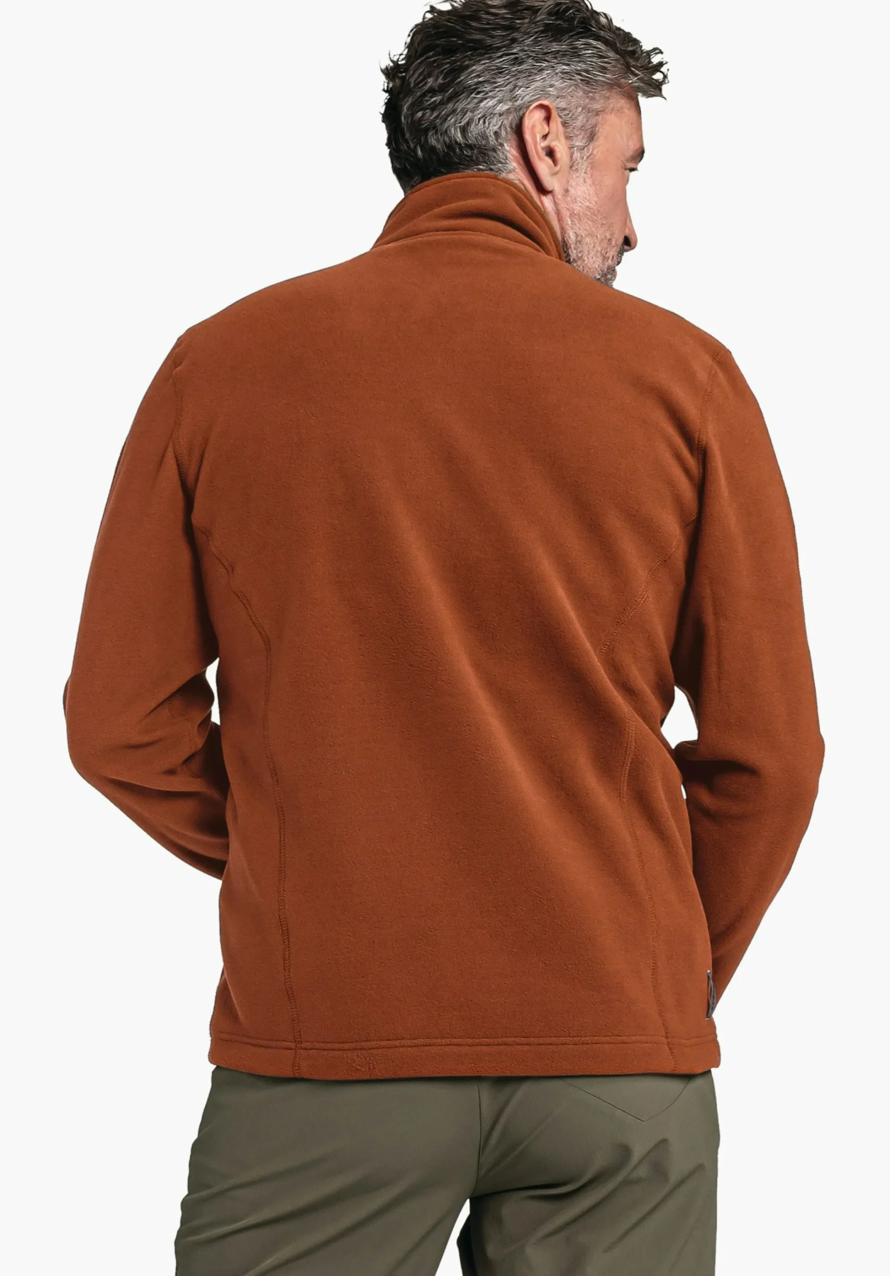 MEN SCHÖFFEL <Lightweight and cozy fleece jacket rot
