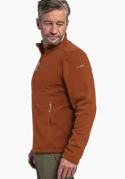 MEN SCHÖFFEL <Lightweight and cozy fleece jacket rot