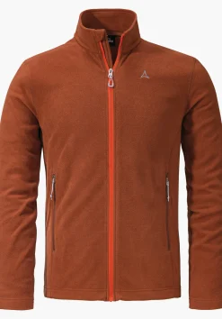 MEN SCHÖFFEL <Lightweight and cozy fleece jacket rot