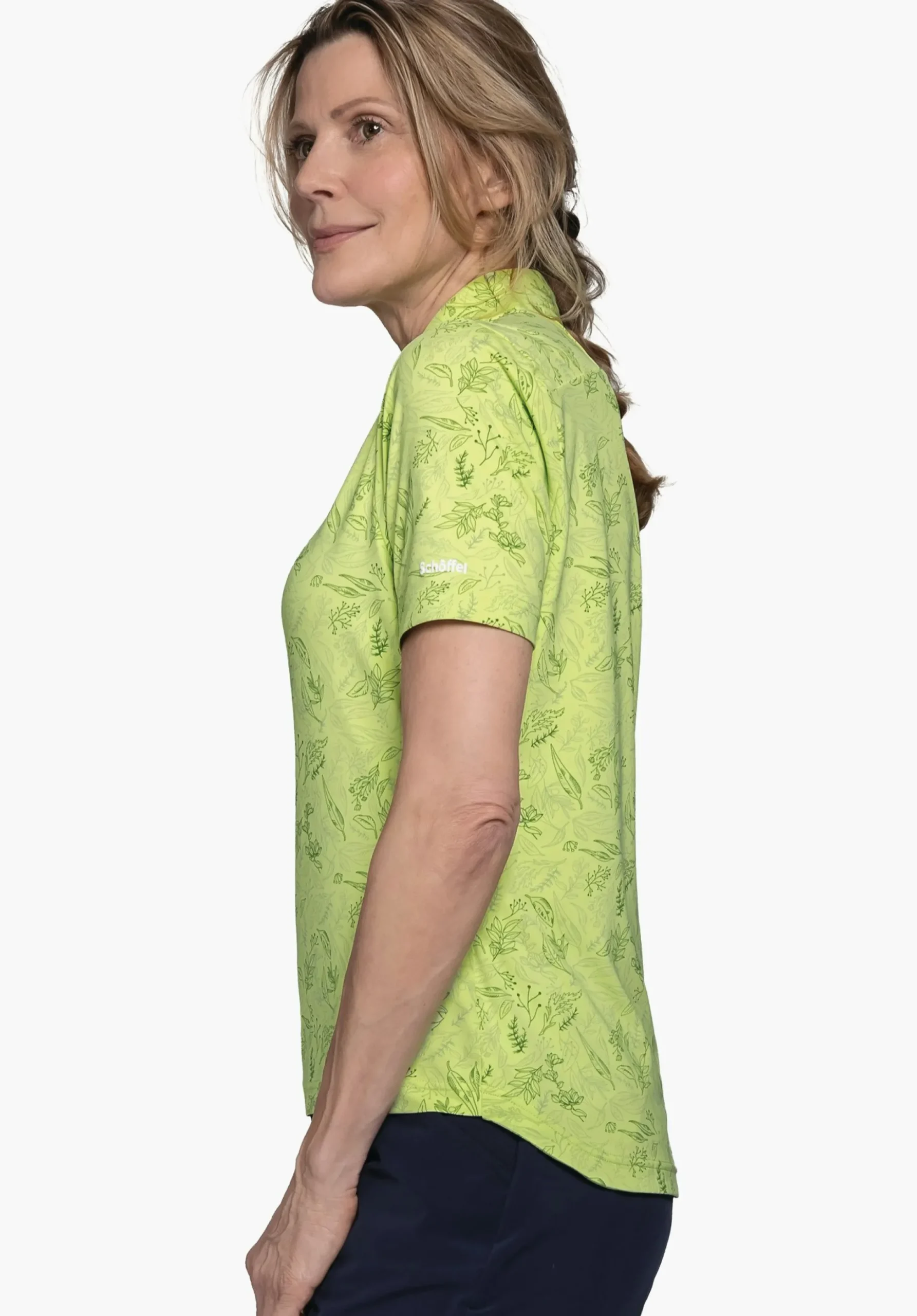 WOMEN SCHÖFFEL Bike<Lightweight bike shirt with half zip rosa