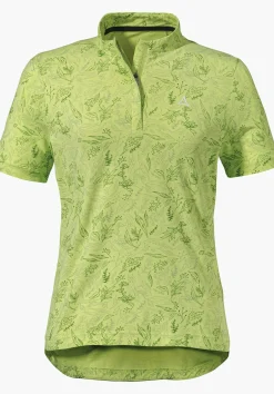 WOMEN SCHÖFFEL Bike<Lightweight bike shirt with half zip rosa