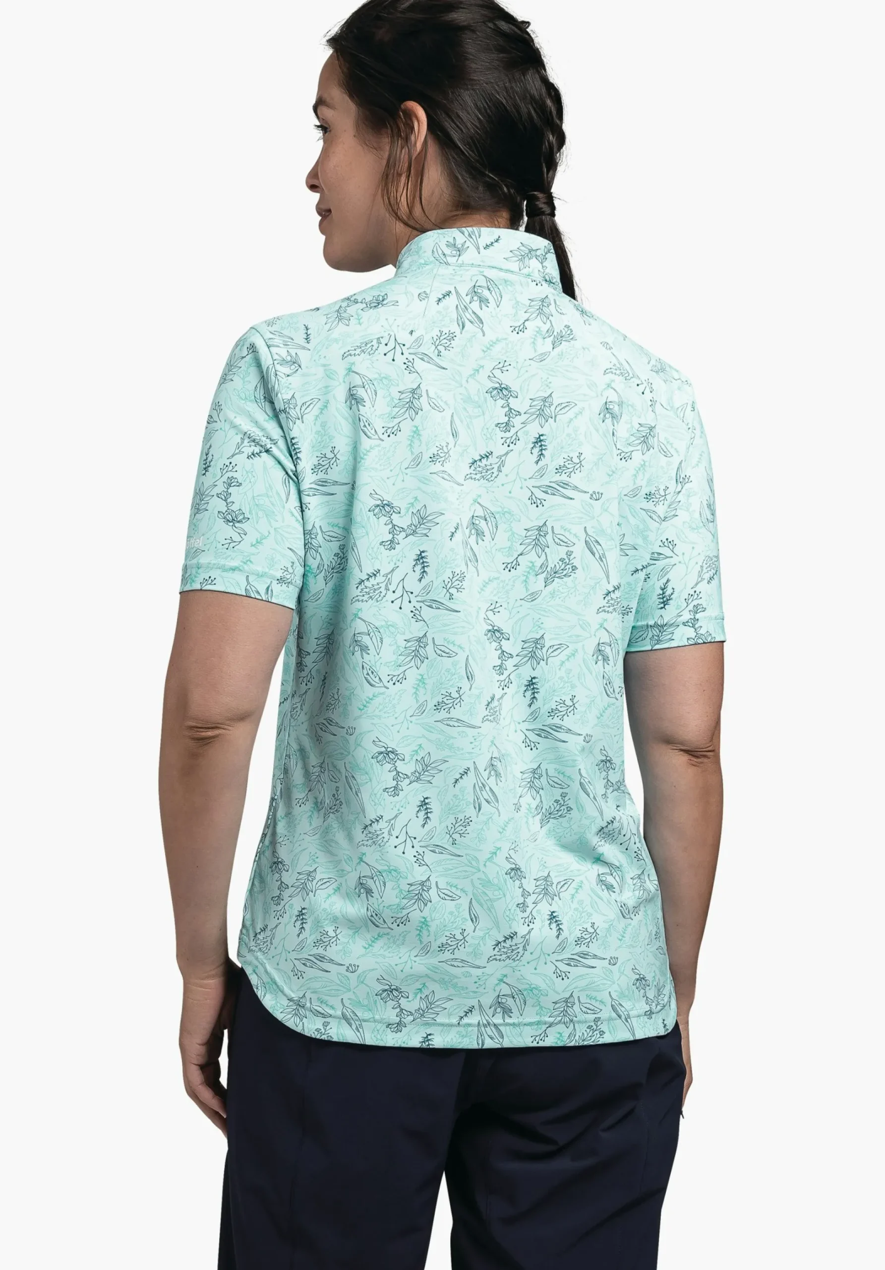 WOMEN SCHÖFFEL Bike<Lightweight bike shirt with half zip rosa