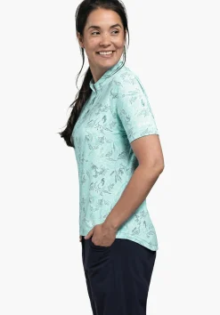 WOMEN SCHÖFFEL Bike<Lightweight bike shirt with half zip rosa