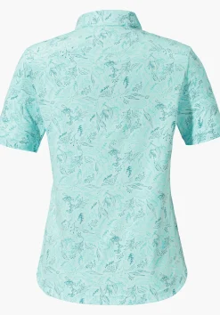 WOMEN SCHÖFFEL Bike<Lightweight bike shirt with half zip rosa
