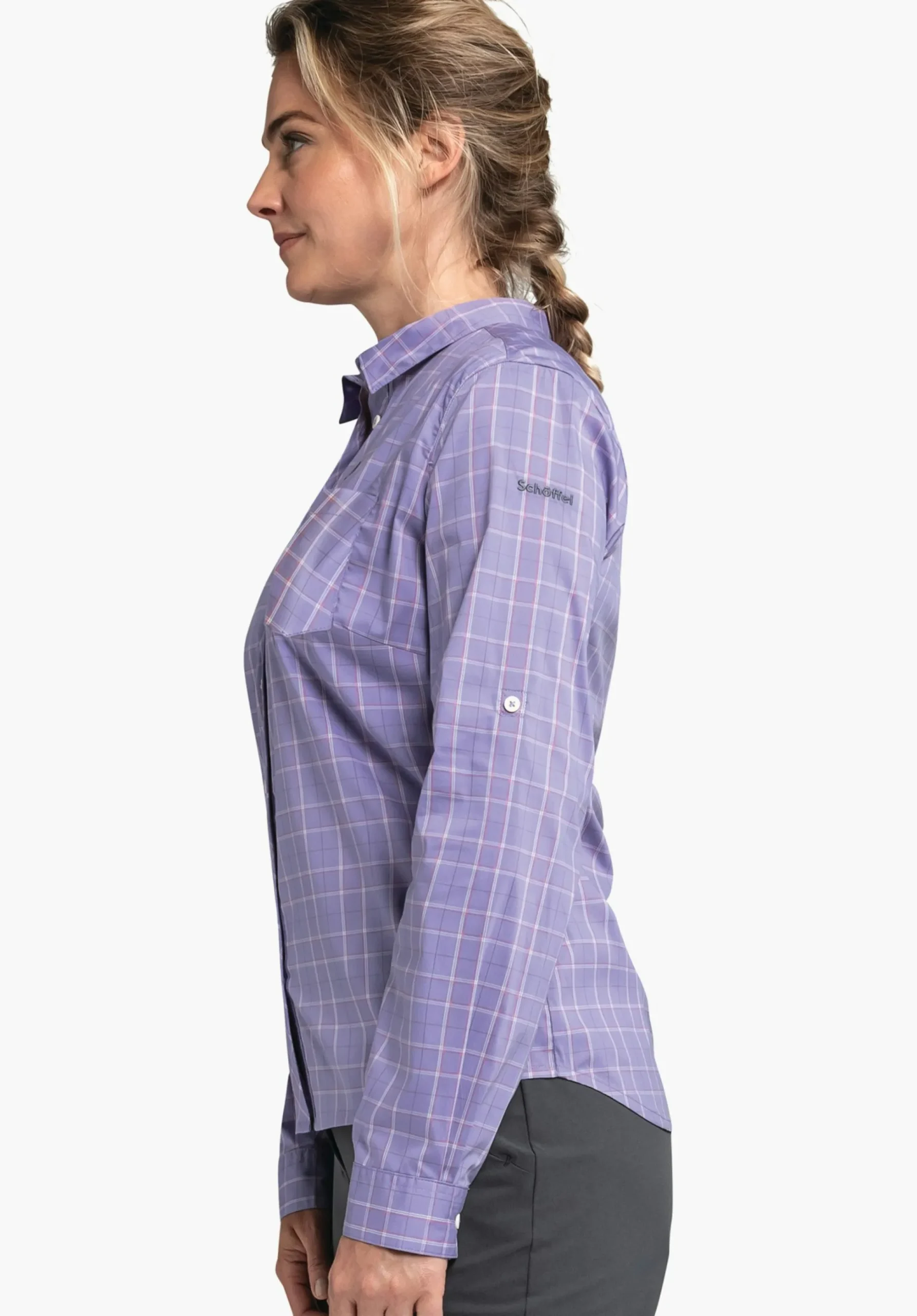 WOMEN SCHÖFFEL Trek & Hike<Lightweight cooling hiking blouse purple