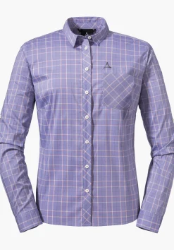 WOMEN SCHÖFFEL Trek & Hike<Lightweight cooling hiking blouse purple