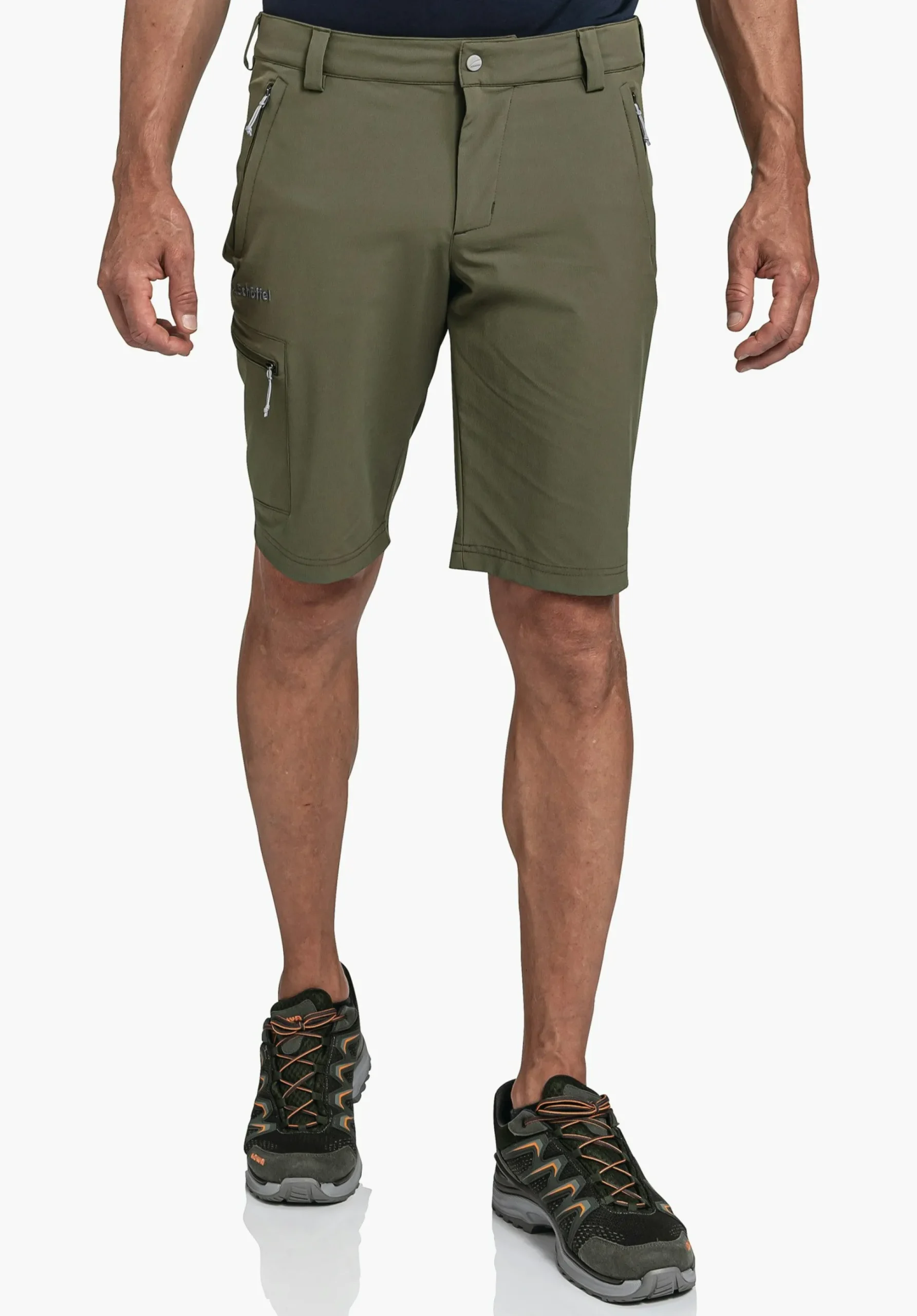 MEN SCHÖFFEL Pants Short|Trek & Hike<Lightweight shorts in 4-way stretch beige