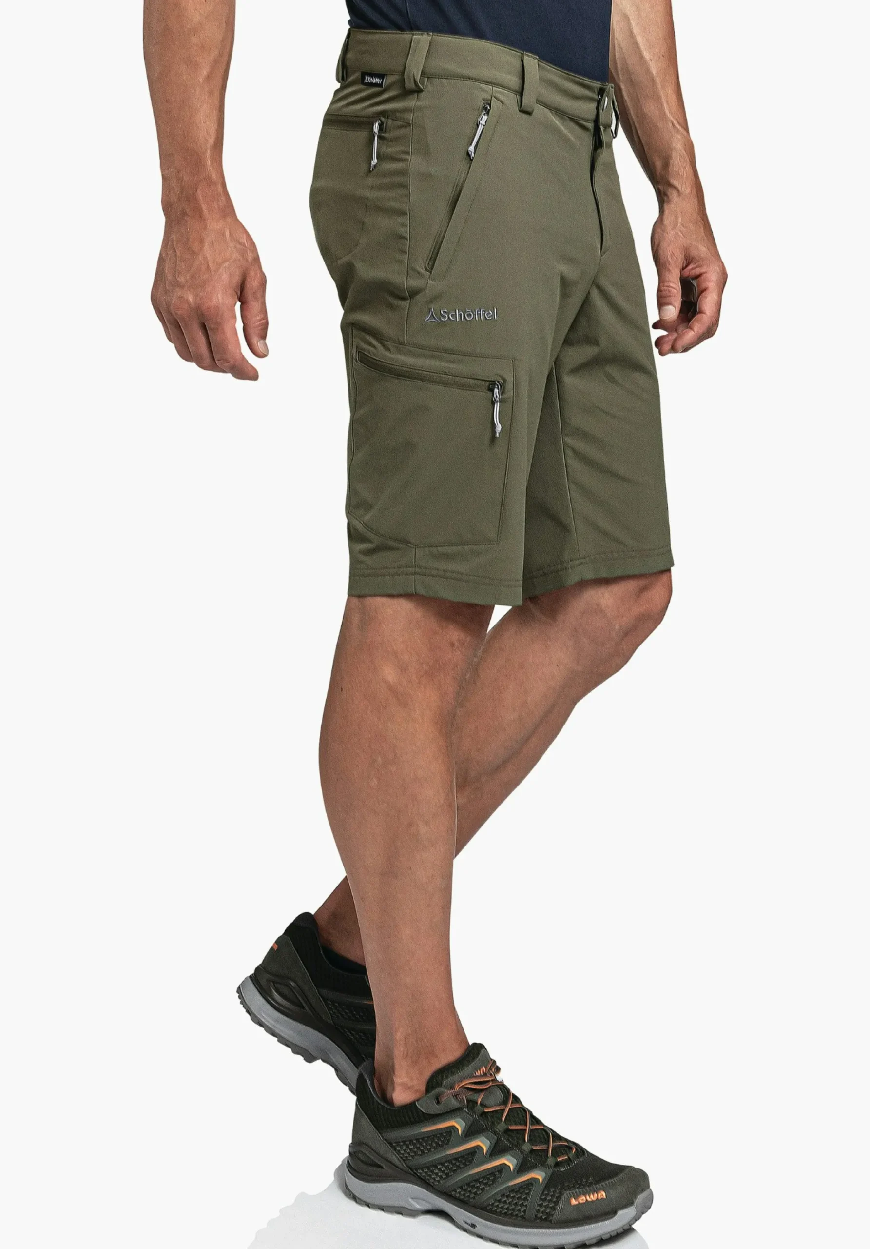 MEN SCHÖFFEL Pants Short|Trek & Hike<Lightweight shorts in 4-way stretch beige