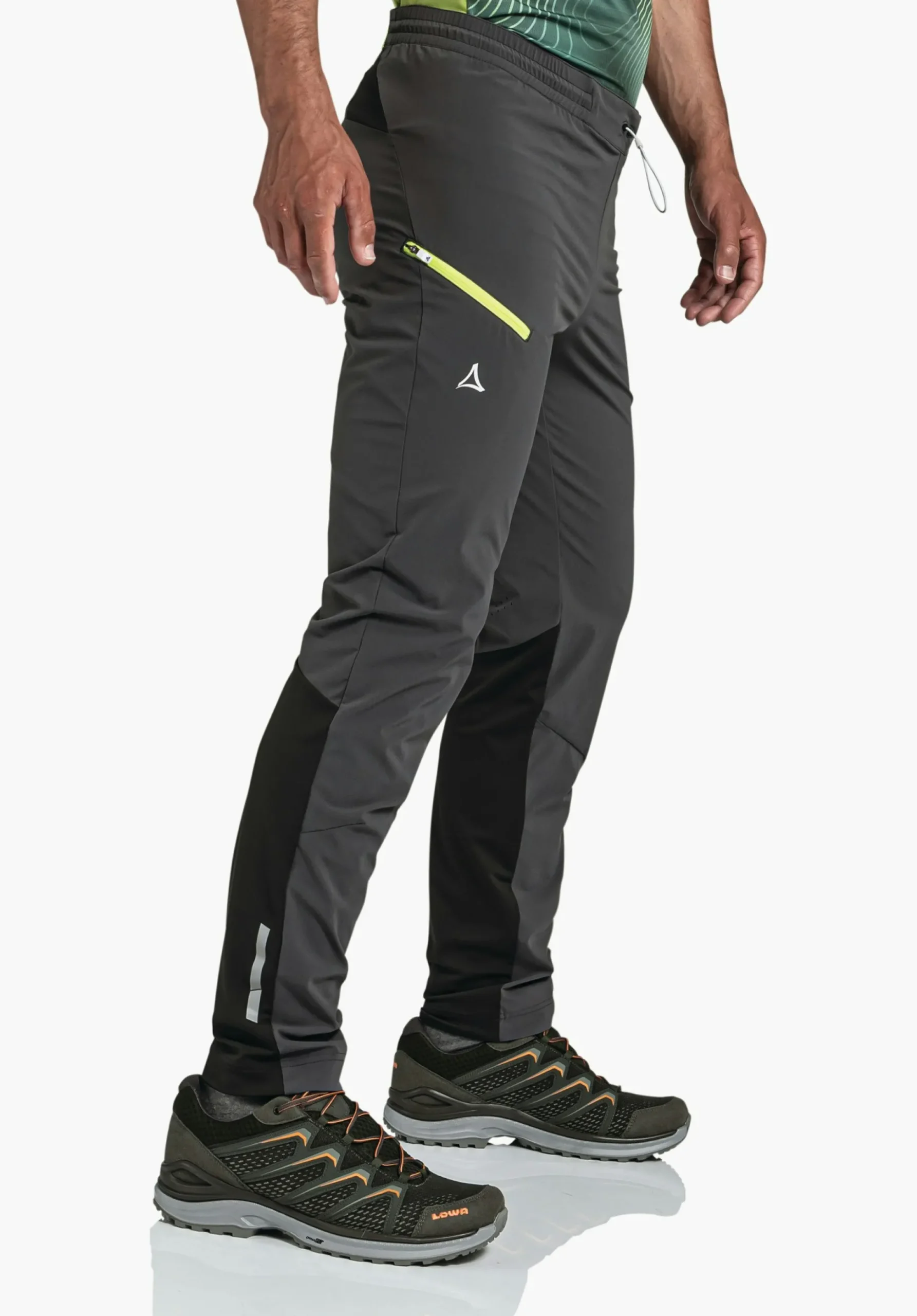 MEN SCHÖFFEL Pants Long<Lightweight sporty hiking pants grün
