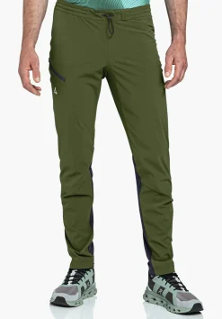 MEN SCHÖFFEL Pants Long<Lightweight sporty hiking pants grün