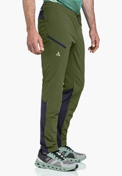 MEN SCHÖFFEL Pants Long<Lightweight sporty hiking pants grün