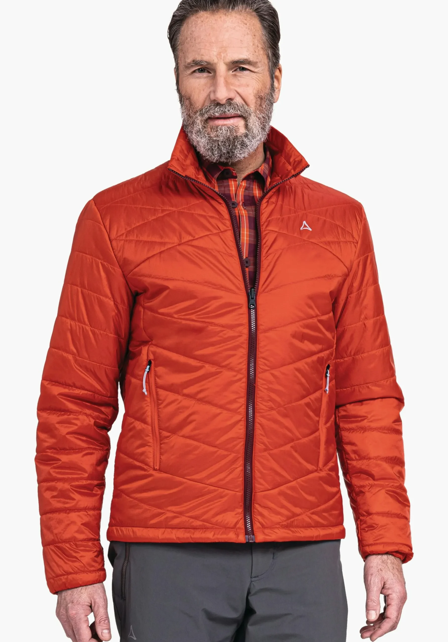 MEN SCHÖFFEL Trek & Hike|Down- / Thermojacket<Lightweight ZipIn! thermal jacket orange