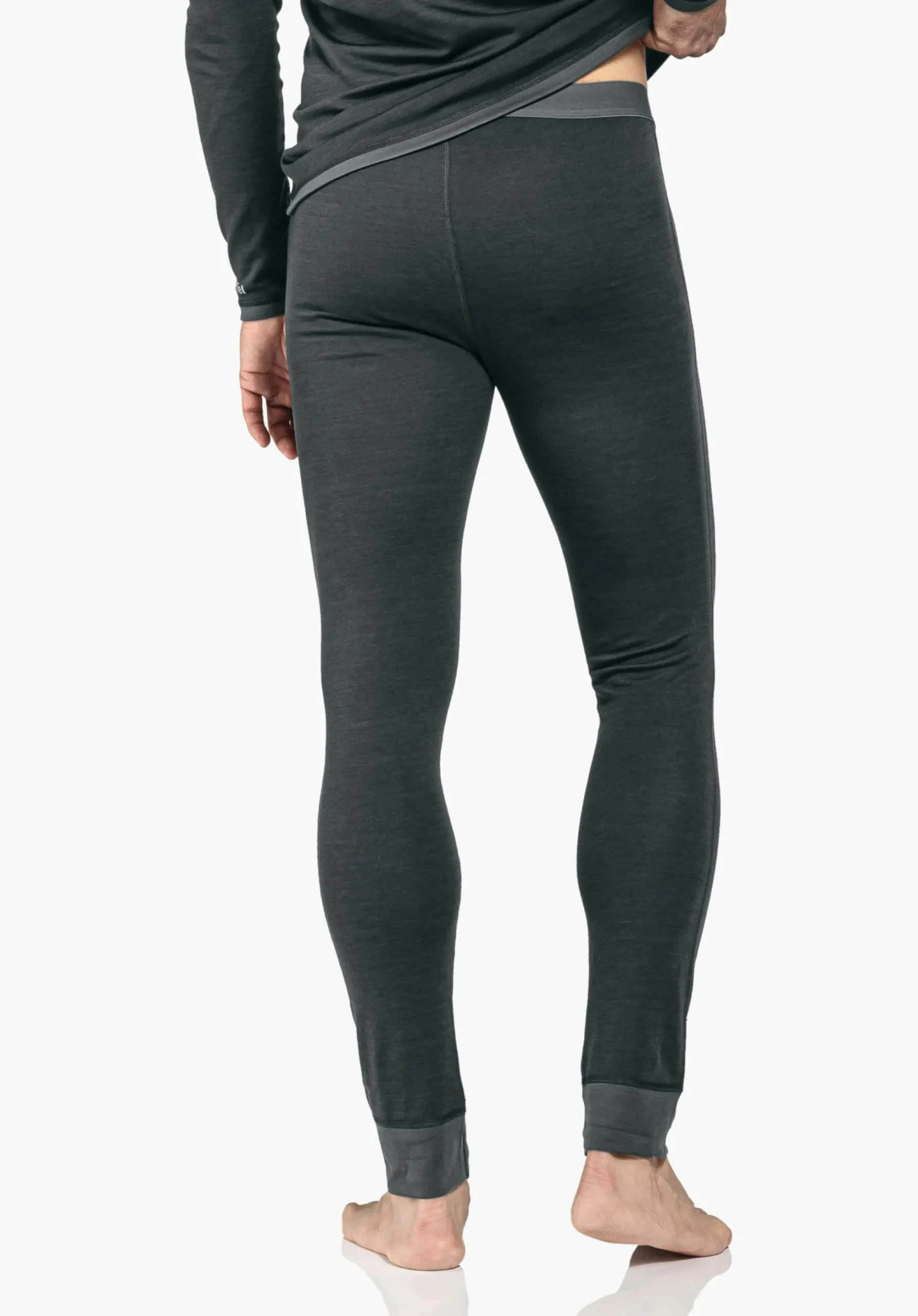 MEN SCHÖFFEL Skiing|Trek & Hike<Long underpants with soft merino wool blue
