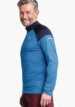 MEN SCHÖFFEL Skiing<Longsleeve made of recycled material grün