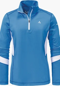 WOMEN SCHÖFFEL Skiing<Longsleeve made of recycled material red