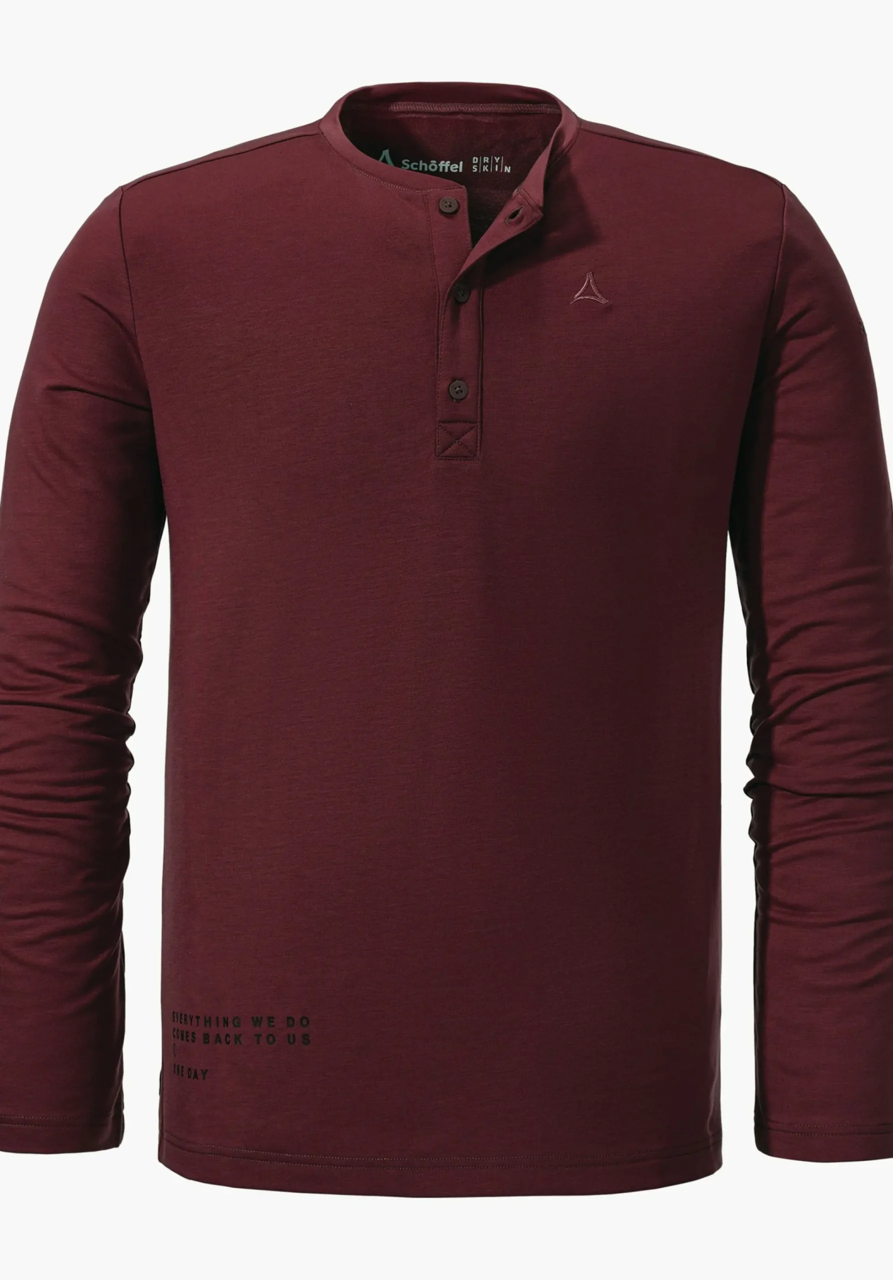 MEN SCHÖFFEL Travel/Leisure<Longsleeve with highest wearing comfort red