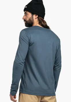 MEN SCHÖFFEL Travel/Leisure<Longsleeve with highest wearing comfort red