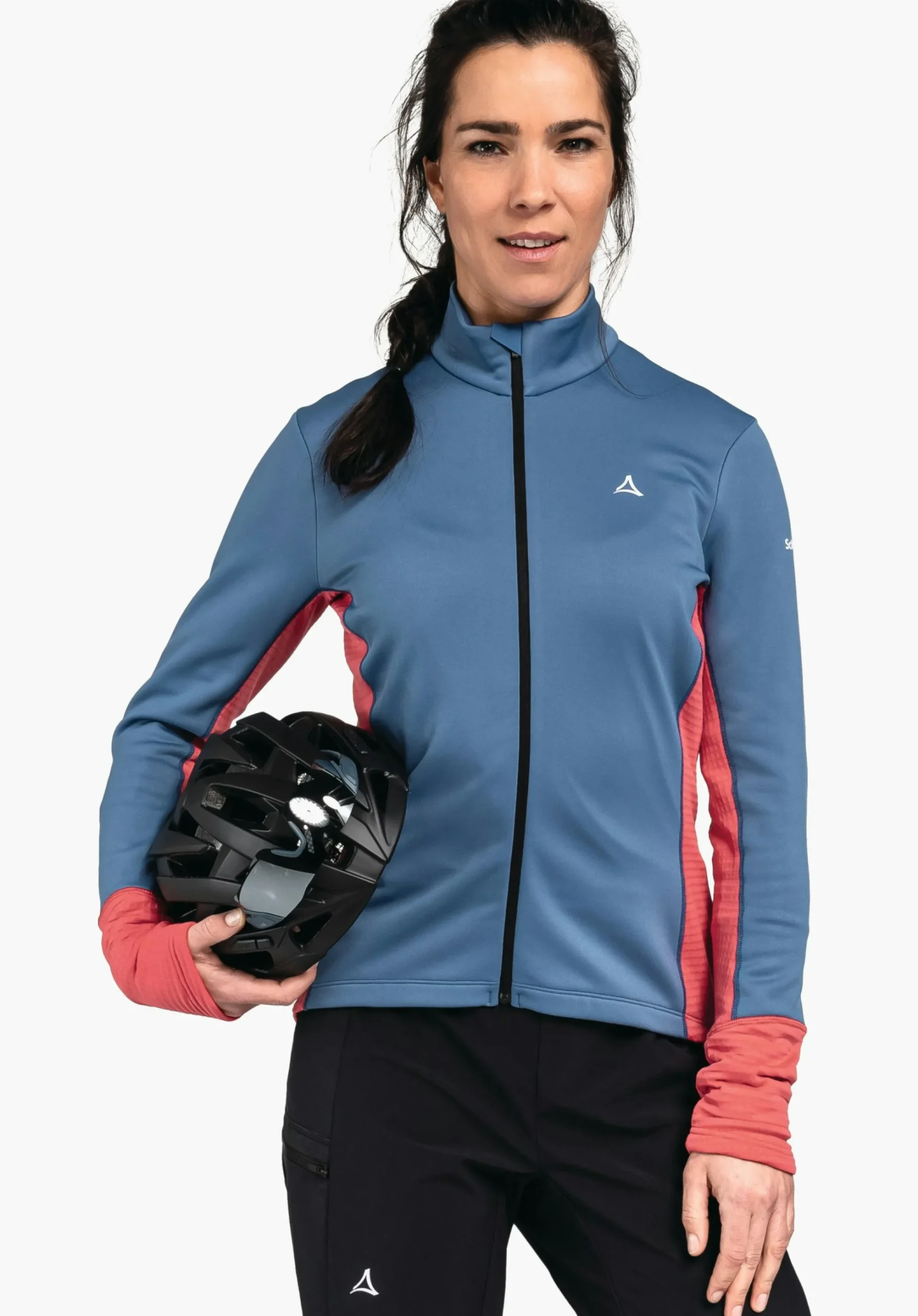 WOMEN SCHÖFFEL Bike<Longsleeve with three-part back pocket blau