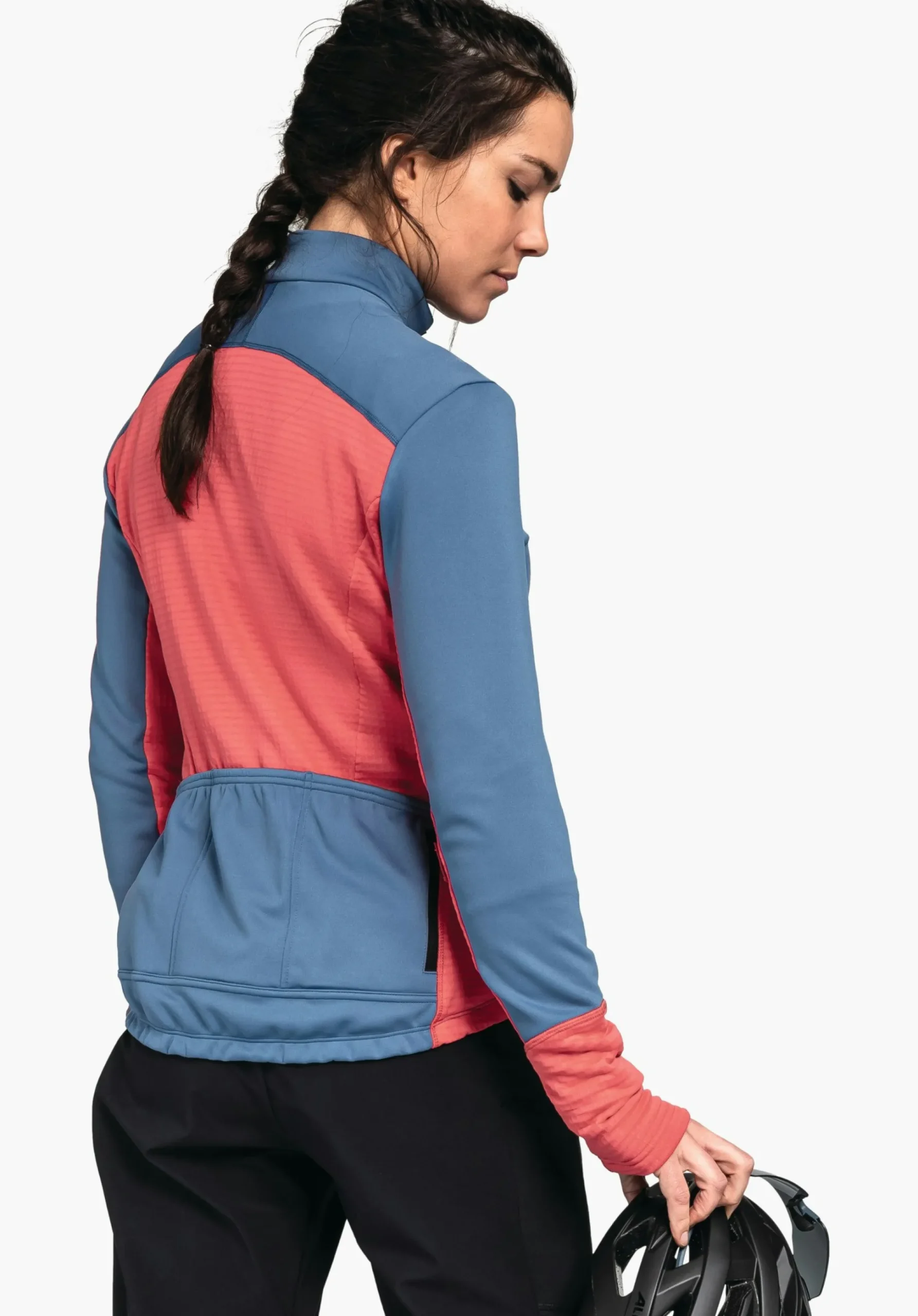 WOMEN SCHÖFFEL Bike<Longsleeve with three-part back pocket blau